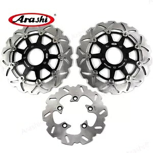 フロントリアブレーキディスクロータースズキ SV650S 2003 - 2009 SV650 2003 - 2010 2006 Front Rear Brake Disc Rotor For Suzuki SV650S 2003 - 2009 SV650 2003 - 2010 2006 【並行輸入品】