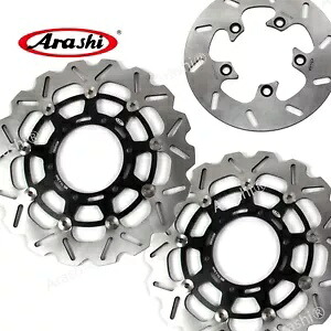 CN フロントリアブレーキディスクローター スズキ GSXR600 GSXR750 2008 - 2017 2012 2013用 CN Front Rear Brake Disc Rotor for Suzuki GSXR600 GSXR750 2008 - 2017 2012 2013 【並行輸入品】
