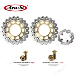フロントリアブレーキローターとボルトヤマハ YZF R1 2004 - 2006 R6 2017 2018 2019 Front Rear Brake Rotor and Bolts For Yamaha YZF R1 2004 - 2006 R6 2017 2018 2019 【並行輸入品】｜カスタムパーツ WORLD倉庫