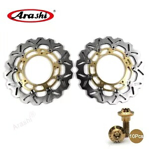 Yamaha XTZ SUPER TENERE 1200 2010 - 2021 フロントブレーキローターとボルトネジに適合。 Fit Yamaha XTZ SUPER TENERE 1200 2010 - 2021 Front Brake Rotor and Bolts Screws 【並行輸入品】