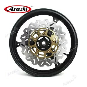 スズキ GSXR1000 2005 - 2008 K6 K7 フロントホイールリムとブレーキディスクローター用 For Suzuki GSXR1000 2005 - 2008 K6 K7 Front Wheel Rim and Brake Disc Rotors 【並行輸入品】