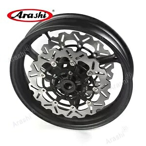 スズキ GSXR750 GSXR600 2011 - 2016 嵐フロントホイールリムとブレーキローター For Suzuki GSXR750 GSXR600 2011 - 2016 Arashi Front Wheel Rim and Brake Rotor 【並行輸入品】
