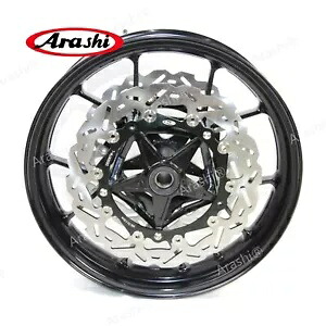 BMW S1000RR 2009 - 2018 2015 Arashi フロント ホイール リムとブレーキ ディスク ローター USA に適合。 Fit BMW S1000RR 2009 - 2018 2015 Arashi Front Wheel Rim and Brake Disc Rotor USA 【並行輸入品】｜カスタムパーツ WORLD倉庫