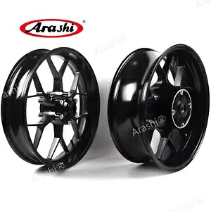 ホンダ CBR600RR 2007 - 2022 ブラックリムフロントリアホイールリム 17x3.5 インチ 17x5.5 インチに適合。 Fit Honda CBR600RR 2007 - 2022 Black Rims Front Rear Wheel Rim 17x3.5'' 17x5.5'' 【並行輸入品】|カスタムパーツ WORLD倉庫