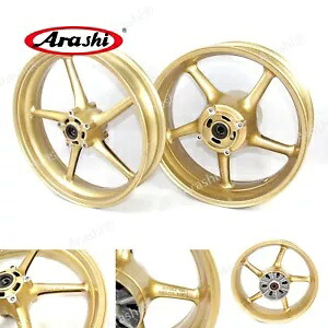 トライアンフ ストリート トリプル 675 2007 - 2012 2010 嵐フロントリアホイールリムゴールド For Triumph Street Triple 675 2007 - 2012 2010 Arashi Front Rear Wheel Rim Gold 【並行輸入品】｜カスタムパーツ WORLD倉庫