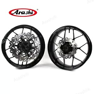 米国フロントリアホイールリム + ブレーキローターホンダ CBR600RR 2007 - 2017 2009 2010 US Front Rear Wheel Rim + Brake Rotors For Honda CBR600RR 2007 - 2017 2009 2010 【並行輸入品】