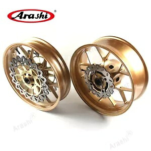 ホンダ CBR1000RR 2006 - 2016 フロントリアホイールリムブレーキディスクローター【USA】 For Honda CBR1000RR 2006 - 2016 Front Rear Wheel Rims Brake Disc Rotors【USA】 【並行輸入品】