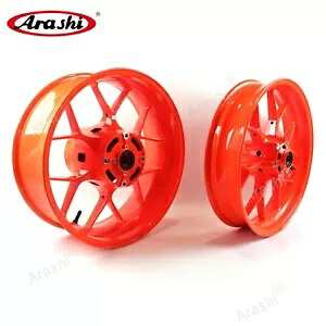 ホンダ CBR1000RR Fireblade SC59 2008-2016 ネオンオレンジフロントリアホイールリム For Honda CBR1000RR Fireblade SC59 2008-2016 Neon Orange Front Rear Wheel Rim 【並行輸入品】｜カスタムパーツ WORLD倉庫 128,150円
