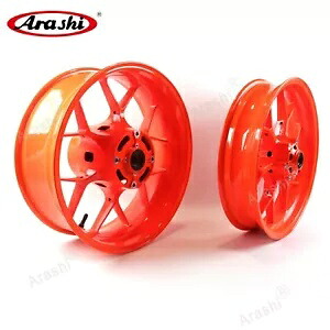 ホンダ CBR600RR 2007-2022 2008 嵐ネオンオレンジフロントリアホイールリム 17 '' For Honda CBR600RR 2007-2022 2008 Arashi Neon Orange Front Rear Wheel Rim 17'' 【並行輸入品】｜カスタムパーツ WORLD倉庫
