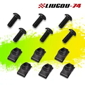 一般的なボディパネルのトルクスネジと平ナットセット US フィットポラリスレンジャー RZR 用 General Body Panel Torx Screw and Flat Nut Set US Fit For Polaris Ranger RZR 【並行輸入品】