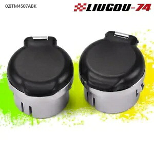 新しいダッシュ電源コンセントカバーセットフィット 07-13 シルバラードシエラタホ 20983936 米国 New Dash Power Outlet Cover Set Fit For 07-13 Silverado Sierra Tahoe 20983936 US 【並行輸入品】