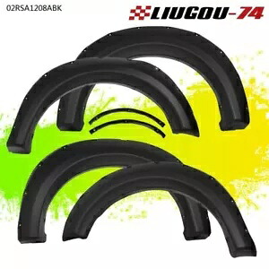 09-14 F150 オフロード 6 個ポケットリベットスタイルホイールフェンダーフレアカバー米国に適合 Fit For 09-14 F150 Offroad 6Pcs Pocket Rivet Style Wheel Fender Flares Cover US 【並行輸入品】｜カスタムパーツ WORLD倉庫 72,600円