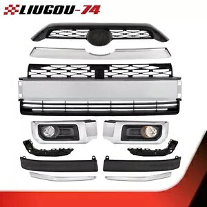 2014-2019 トヨタ 4Runner Limited フロントバンパーグリルアセンブリボディキットに適合 Fit For 2014-2019 Toyota 4Runner Limited Front Bumper Grille Assembly Body Kits 【並行輸入品】