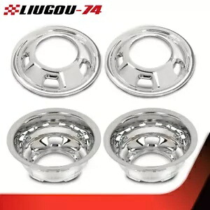 ダッジラム 3500 03-18 クローム 17 インチデュアルホイールシミュレーターデュアルスキンライナーに適合。 Fit For DODGE RAM 3500 03-18 Chrome 17\