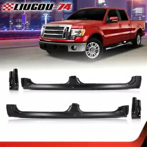 09-14 フォード ピックアップ F150 ロッカーパネルとキャブコーナー 4 ドクタークルーキャブペアに適合。 Fit For 09-14 Ford Pickup F150 Rocker Panels And Cab Corners 4 Dr Crew Cab Pair 【並行輸入品】