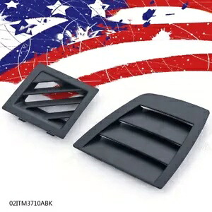 2 個フィット 06-07 ダッジチャージャーマグナム左右フロントダッシュエアベントカバー新 2Pcs Fit For 06-07 Dodge Charger Magnum Left Right Front Dash Air Vent Cover New 【並行輸入品】