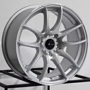 18x8.5 Vors TR4 5x114.3 35 シルバー機械加工ホイール リム 73.1 1 本 One 18x8.5 Vors TR4 5x114.3 35 Silver Machined Wheel Rim 73.1 【並行輸入品】