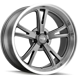 17x7 Ridler 606 5x4.75/5x120.65 0 グレー ミルド ホイール リム 83.82 1 本 One 17x7 Ridler 606 5x4.75/5x120.65 0 Grey Milled Wheel Rim 83.82 【並行輸入品】