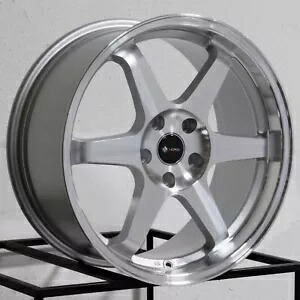 17x9 Vors TR37 5x114.3 30 シルバー機械加工ホイール リム 73.1 1 本 One 17x9 Vors TR37 5x114.3 30 Silver Machined Wheel Rim 73.1 【並行輸入品】