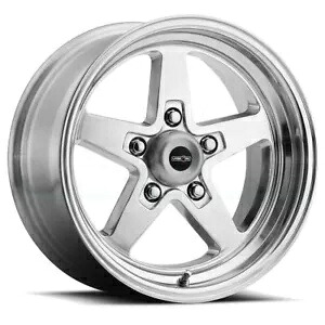 17x4.5 Vision 571 Sport Star II 5x115 -24 ポリッシュ ホイール リム 83.1 個 One 17x4.5 Vision 571 Sport Star II 5x115 -24 Polished Wheel Rim 83.1 【並行輸入品】