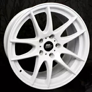 17x9 MST MT30 5x114.3 30 ホワイト ホイール リム 73.1 1 本 One 17x9 MST MT30 5x114.3 30 White Wheel Rim 73.1 【並行輸入品】