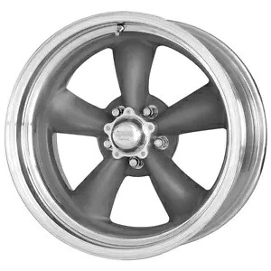 17x8 American Racing VN215 Classic Torq Thrust II 5x5/5x127 14 グレー機械加工 1 台 One 17x8 American Racing VN215 Classic Torq Thrust II 5x5/5x127 14 Gray Machined 【並行輸入品】