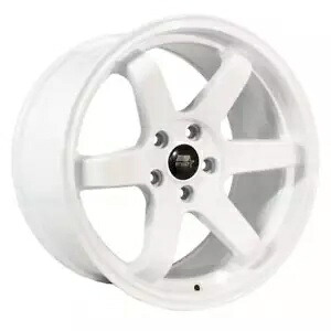 17x9 MST MT01 5x114.3 35 ホワイト ホイール リム 73.1 1 本 One 17x9 MST MT01 5x114.3 35 White Wheel Rim 73.1 【並行輸入品】