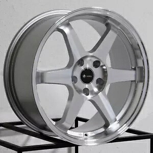 18x8.5 Vors TR37 5x114.3 35 シルバー ホイール リム 73.1 1 本 One 18x8.5 Vors TR37 5x114.3 35 Silver Wheel Rim 73.1 【並行輸入品】