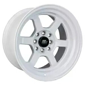17x9 MST タイムアタック 4x100 20 ホワイト ホイール リム 73.1 1 本 One 17x9 MST Time Attack 4x100 20 White Wheel Rim 73.1 【並行輸入品】|カスタムパーツ WORLD倉庫