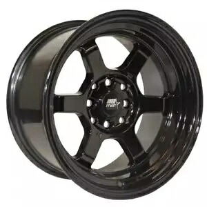 17x9 MST タイムアタック 4x100 20 ブラック ホイール リム 73.1 1 本 One 17x9 MST Time Attack 4x100 20 Black Wheel Rim 73.1 【並行輸入品】 56,760円