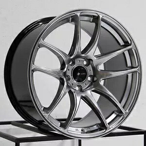 18x9.5 Vors TR4 5x100 35 ハイパーブラック ホイール リム 73.1 個 One 18x9.5 Vors TR4 5x100 35 Hyper Black Wheel Rim 73.1 【並行輸入品】