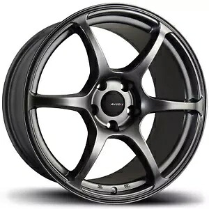 1 つの 18x8.5 AVID1 AV26 5x114.3 35 ハイパー ブラック ホイール リム 73.1 One 18x8.5 AVID1 AV26 5x114.3 35 Hyper Black Wheel Rim 73.1 【並行輸入品】