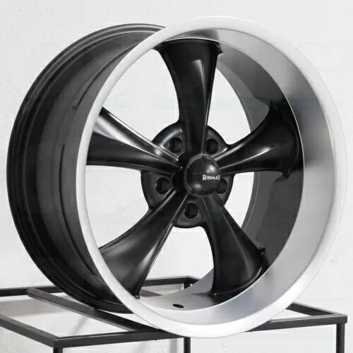 1 つの 18x8 Ridler 695 5x114.3 0 ブラック機械加工リップ ホイール リム 83.82 One 18x8 Ridler 695 5x114.3 0 Black Machined Lip Wheel Rim 83.82 【並行輸入品】｜カスタムパーツ WORLD倉庫 57,475円
