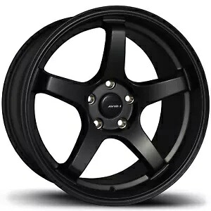 1 つの 18x8.5 AVID1 AV28 5x114.3 35 ブラック ホイール リム 73.1 One 18x8.5 AVID1 AV28 5x114.3 35 Black Wheel Rim 73.1 【並行輸入品】