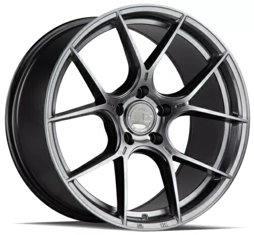18x8.5 Aodhan AH11 5x120 35 ハイパーブラック ホイール リム 72.6 合金 1 本 One 18x8.5 Aodhan AH11 5x120 35 Hyper Black Wheel Rim 72.6 Alloy 【並行輸入品】