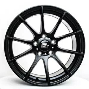 18x9.5 MST MT44 5x100 32 マットブラック ホイール リム 73.1 個 1 本 One 18x9.5 MST MT44 5x100 32 Matte Black Wheel Rim 73.1 【並行輸入品】