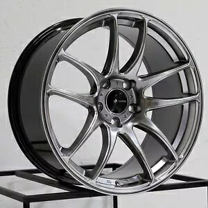 19x8.5 Vors TR4 5x114.3 35 ハイパーブラック ホイール リム 73.1 1 本 One 19x8.5 Vors TR4 5x114.3 35 Hyper Black Wheel Rim 73.1 【並行輸入品】