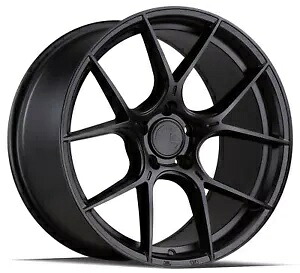 1 つの 18x9.5 Aodhan AH11 5x114.3 35 マットブラック ホイール リム 73.1 One 18x9.5 Aodhan AH11 5x114.3 35 Matte Black Wheel Rim 73.1 【並行輸入品】