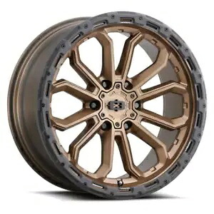 16x8 Vision 405 Korupt 6x5.5/6x139.7 0 ブロンズ ホイール リム 110 1 本 One 16x8 Vision 405 Korupt 6x5.5/6x139.7 0 Bronze Wheel Rim 110 【並行輸入品】