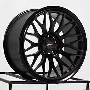 1 つの 18x8.5 AVID1 AV44 5x114.3 35 マットブラック ホイール リム 73.1 One 18x8.5 AVID1 AV44 5x114.3 35 Matte Black Wheel Rim 73.1 【並行輸入品】