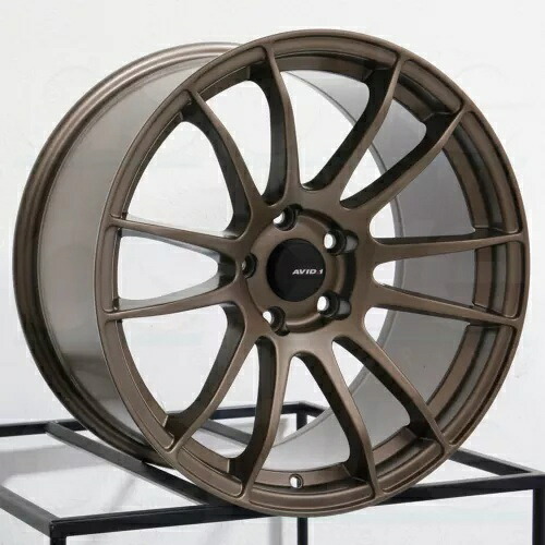 18x8.5 AVID1 AV20 5x100 33 マットブロンズ ホイール リム 73.1 1 本 One 18x8.5 AVID1 AV20 5x100 33 Matte Bronze Wheel Rim 73.1 【並行輸入品】|カスタムパーツ WORLD倉庫