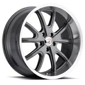 18x9.5 Vision 143 トルク 5x115 12 ガンメタル ホイール リム 83 1 本 One 18x9.5 Vision 143 Torque 5x115 12 Gunmetal Wheel Rim 83 【並行輸入品】