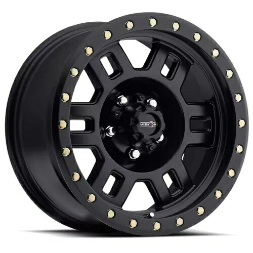 17x8.5 Vision 398 Manx 8x6.5/8x165.1 0 マットブラック ホイール リム 125.2 1 本 One 17x8.5 Vision 398 Manx 8x6.5/8x165.1 0 Matte Black Wheel Rim 125.2 【並行輸入品】|カスタムパーツ WORLD倉庫
