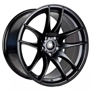 1 つの 18x9.5 MST MT30 5x114.3 35 マットブラック ホイール リム 73.1 One 18x9.5 MST MT30 5x114.3 35 Matte Black Wheel Rim 73.1 【並行輸入品】