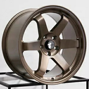 18x8.5 AVID1 AV06 5x114.3 35 マットブロンズ ホイール リム 73.1 1 本 One 18x8.5 AVID1 AV06 5x114.3 35 Matte Bronze Wheel Rim 73.1 【並行輸入品】|カスタムパーツ WORLD倉庫