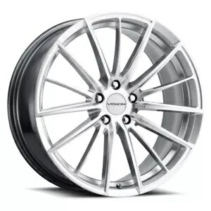 17x8 Vision 473 軸 5x112 38 ハイパーシルバー ホイール リム 73.1 個 One 17x8 Vision 473 Axis 5x112 38 Hyper Silver Wheel Rim 73.1 【並行輸入品】