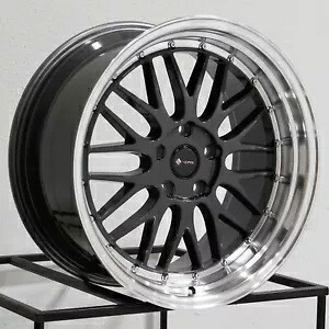 18x9 Vors VR8 5x114.3 35 ハイパーブラック ホイール リム 73.1 1 本 One 18x9 Vors VR8 5x114.3 35 Hyper Black Wheel Rim 73.1 【並行輸入品】