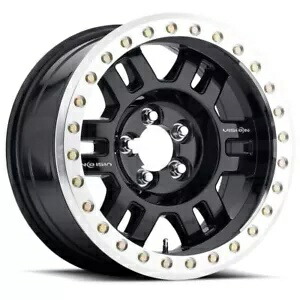 17x8.5 Vision 398 Manx 6x5.5/6x139.7 0 ブラック機械加工リップ ホイール リム 106.2 1 本 One 17x8.5 Vision 398 Manx 6x5.5/6x139.7 0 Black Machined Lip Wheel Rim 106.2 【並行輸入品】
