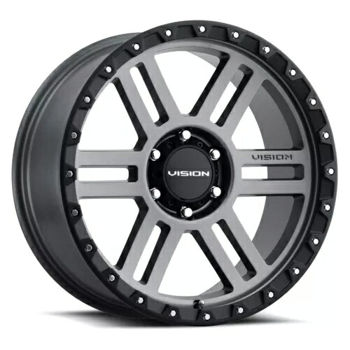 17x9 Vision 354 Manx2 6x5.5/6x139.7 -12 グレー ホイール リム 106.2 1 本 One 17x9 Vision 354 Manx2 6x5.5/6x139.7 -12 Grey Wheel Rim 106.2 【並行輸入品】