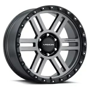 17x9 Vision 354 Manx2 5x5.5/5x139.7 -12 グレー ホイール リム 108 1 本 One 17x9 Vision 354 Manx2 5x5.5/5x139.7 -12 Grey Wheel Rim 108 【並行輸入品】